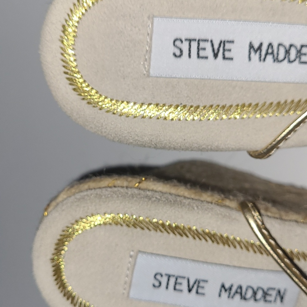 Steve Madden Python Gold Wedge - image 8